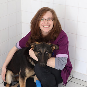 Audrey, assistante vétérinaire, clinique du Pigeonnier à Avignon