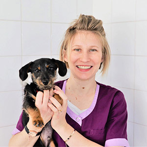 Priscilla, assistante vétérinaire, clinique du Pigeonnier à Avignon